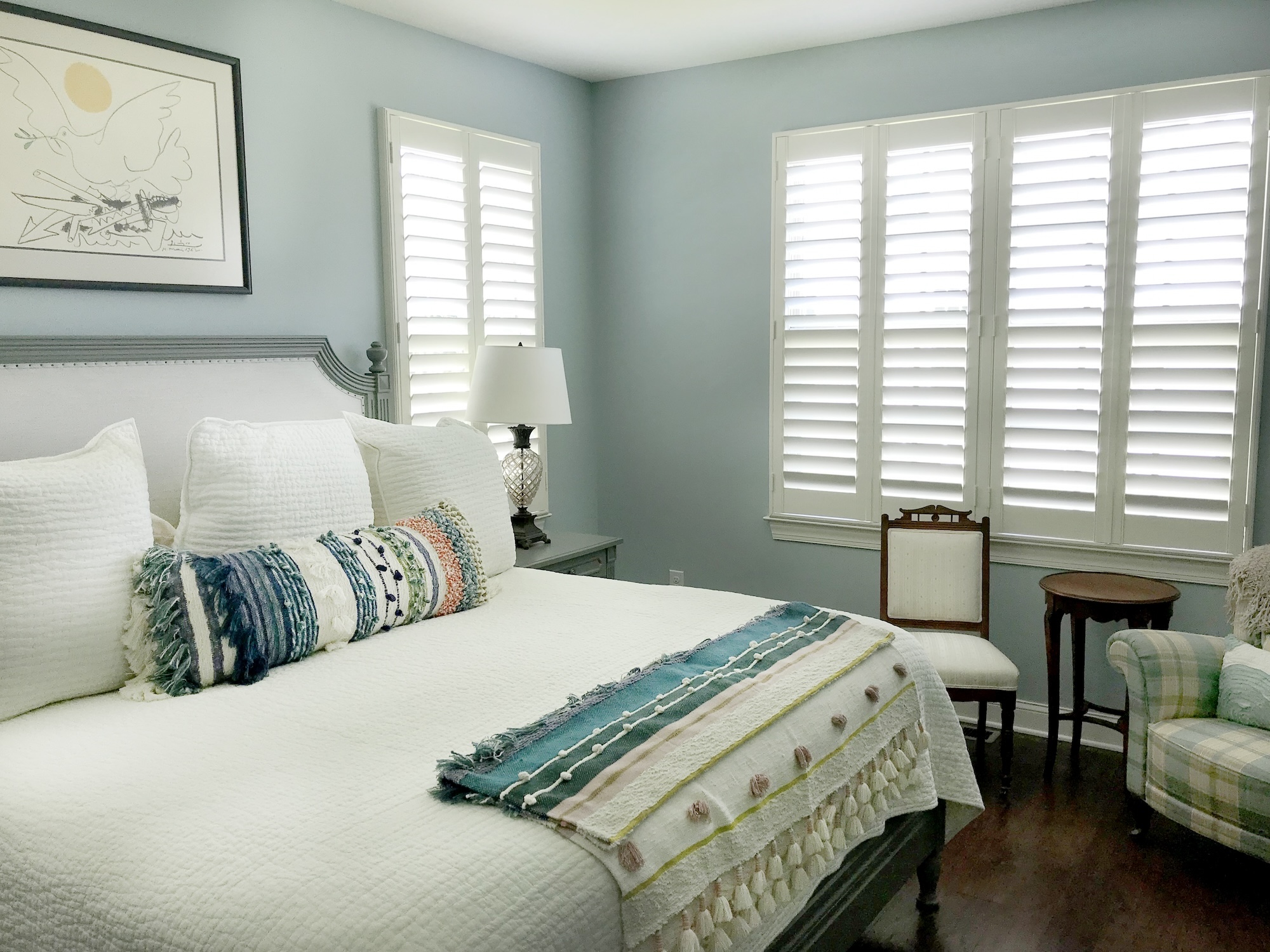 Bedroom Shutter Window Treatments