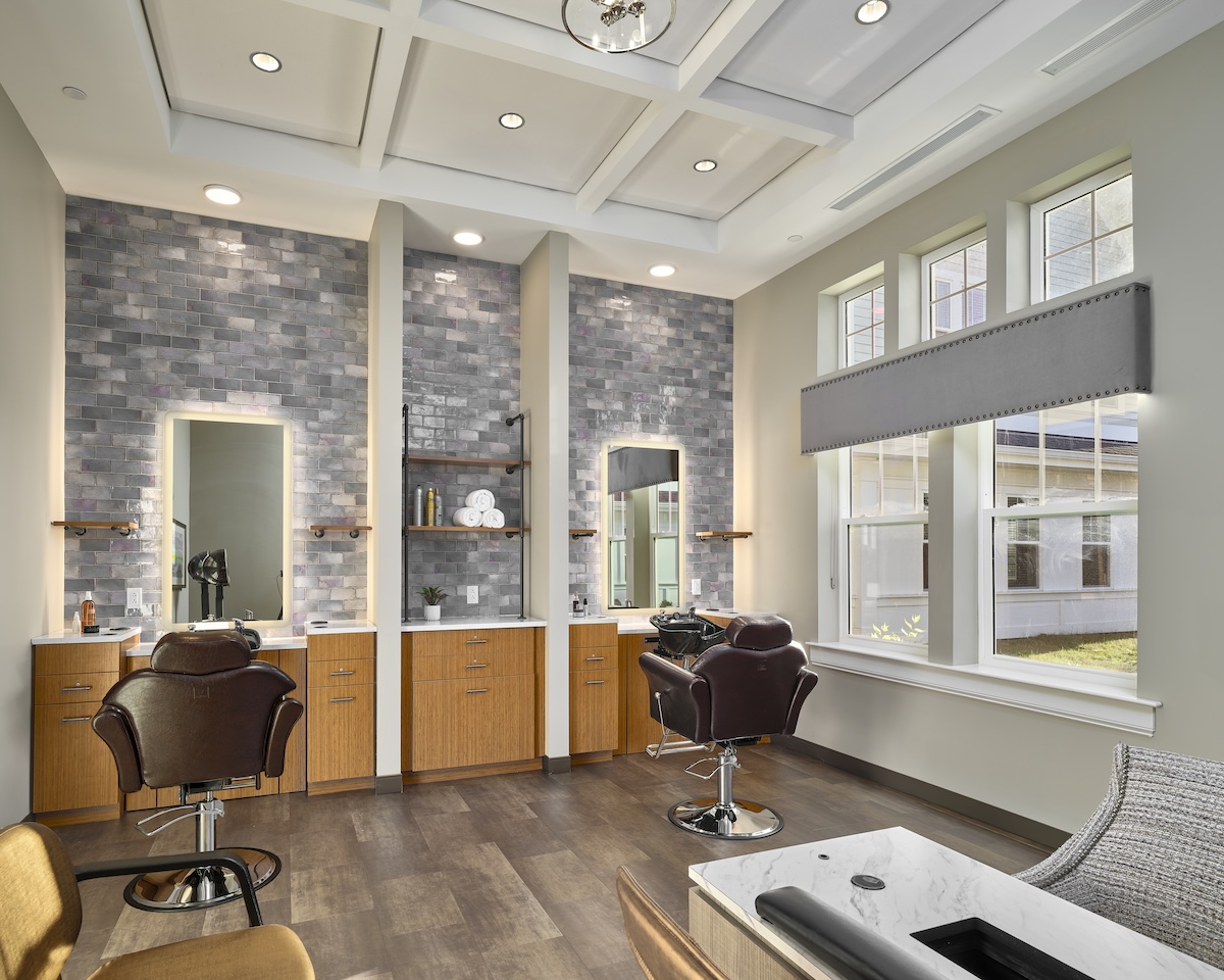 Salon Design Senior Living Facility