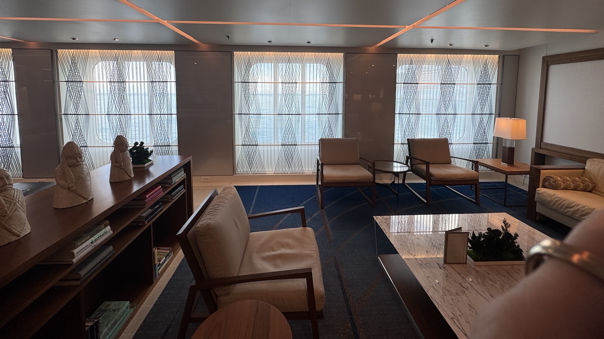 Viking Mars Lounge Designer Draperies