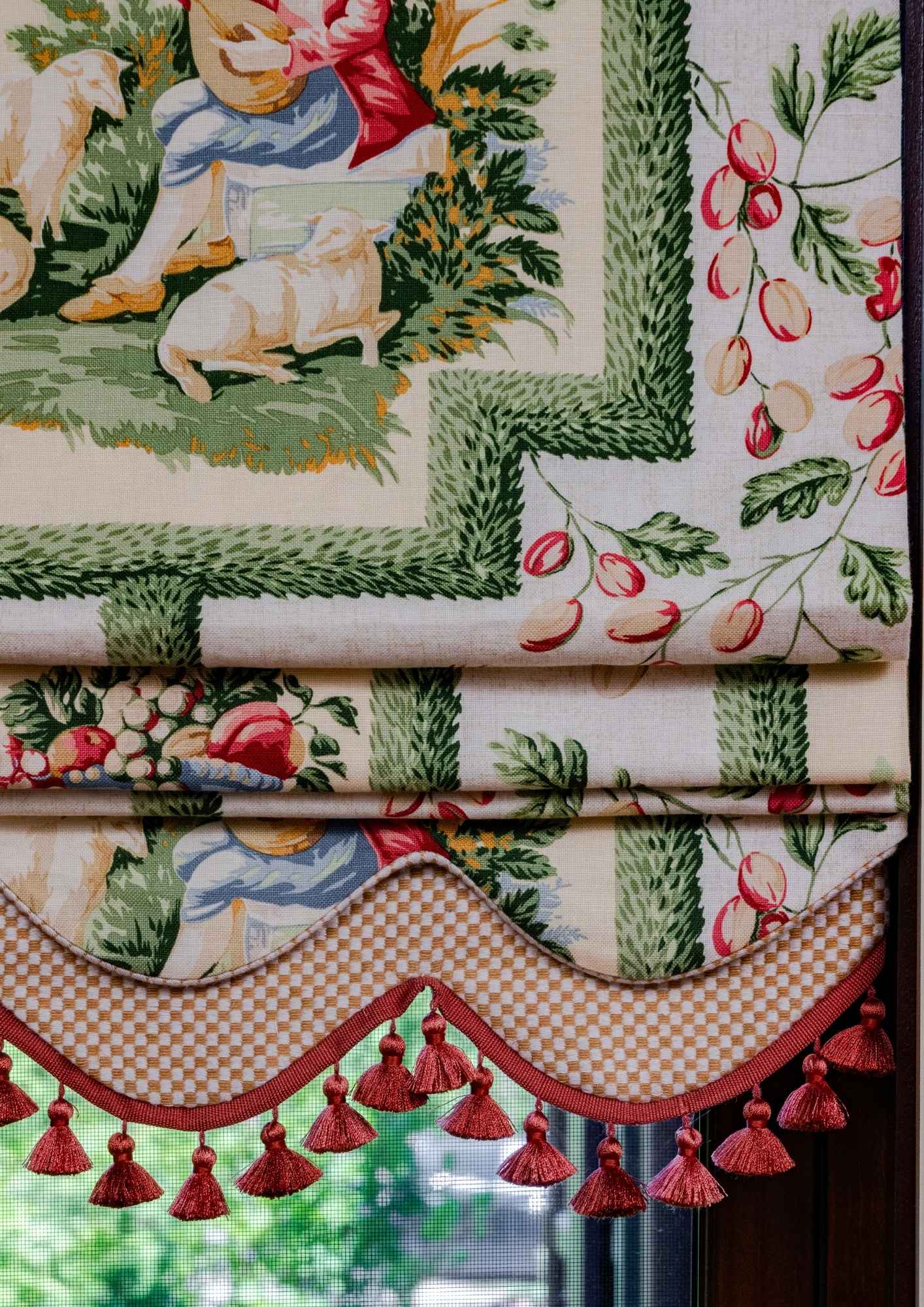 Maximalist Window Treatment Pattern Designer Draperies