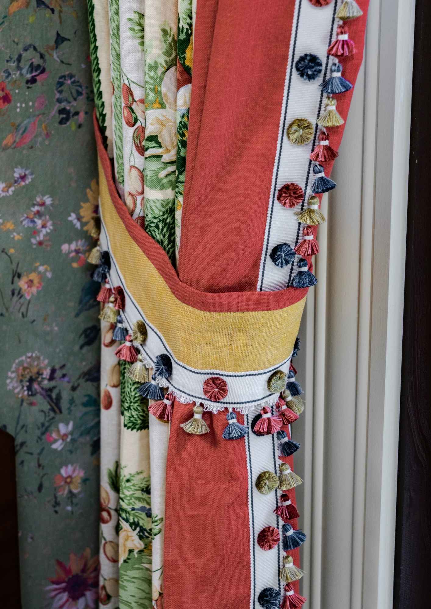 Maximalist Window Treatments Designer Draperies