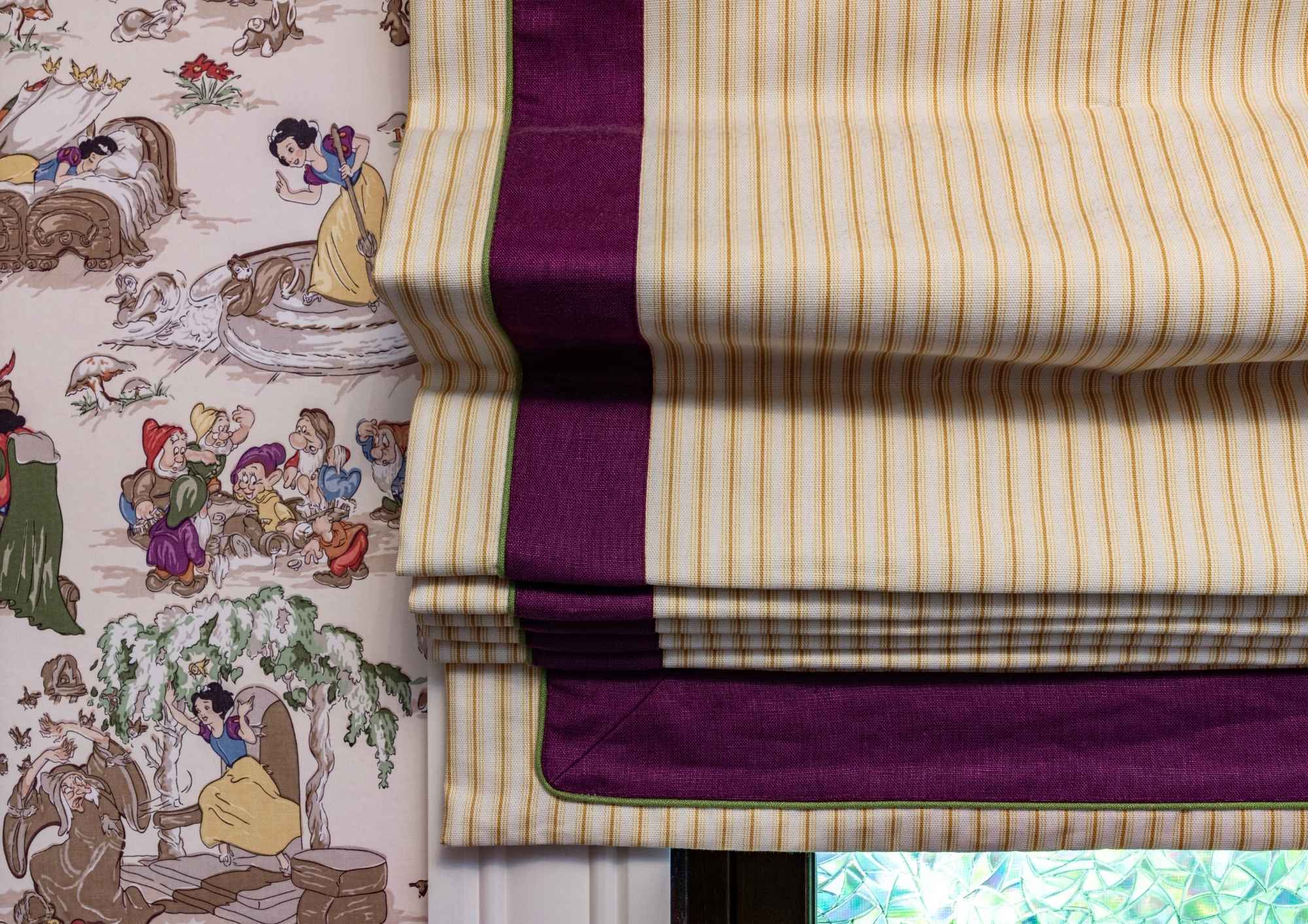Snow White Inspired Window Valance
